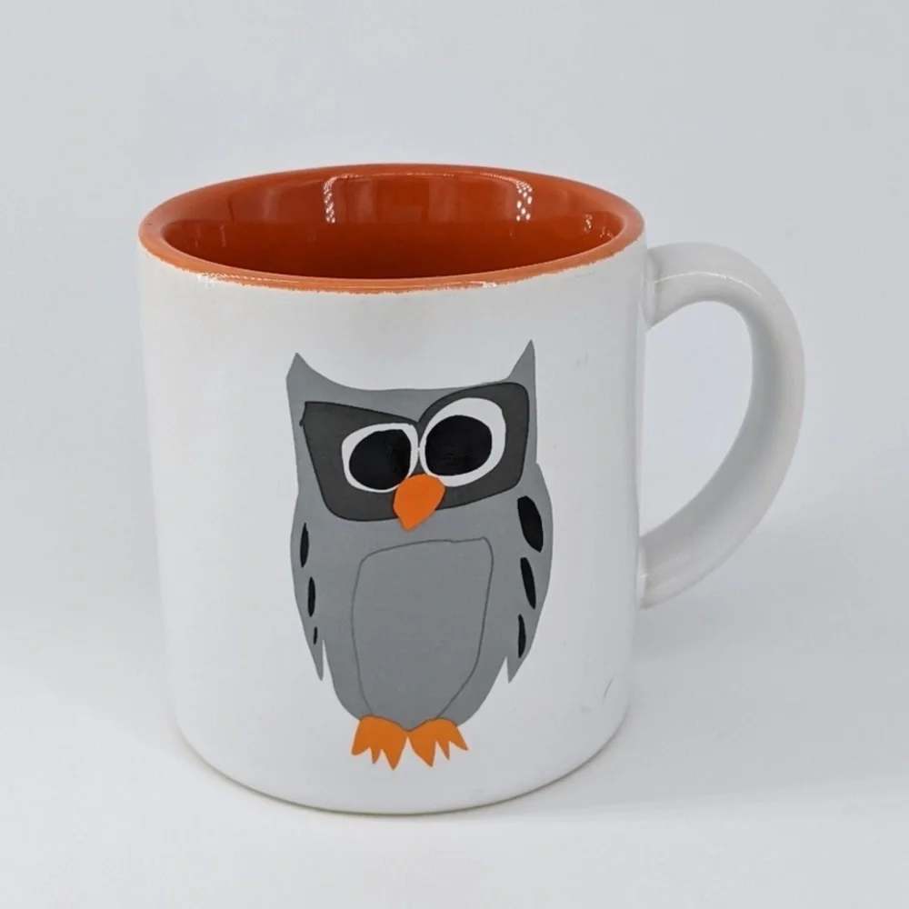 Crate & Barrel Mini Owl Mug